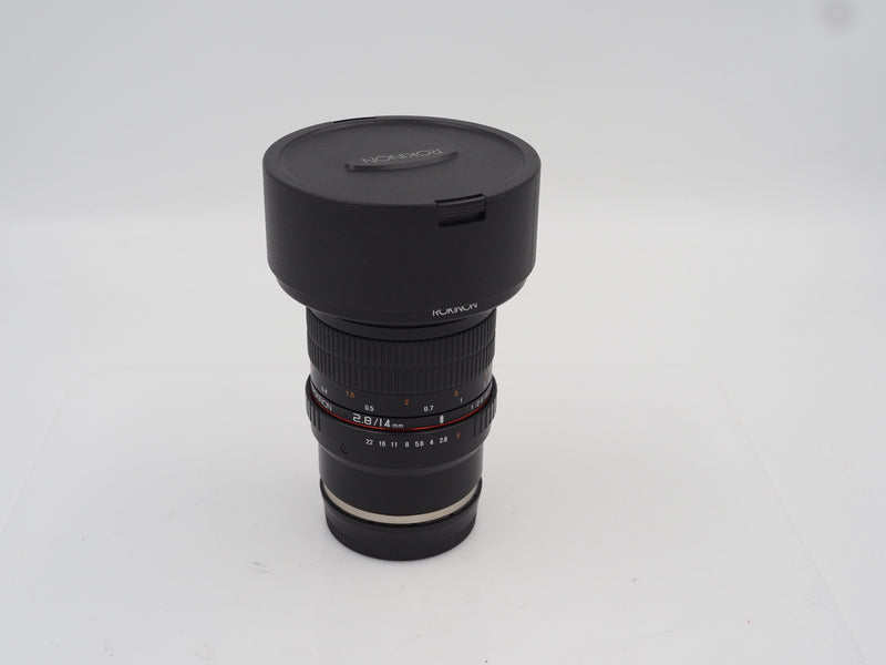 Used Rokinon 14mm f2.8 ED AS IF UMC for Sony E