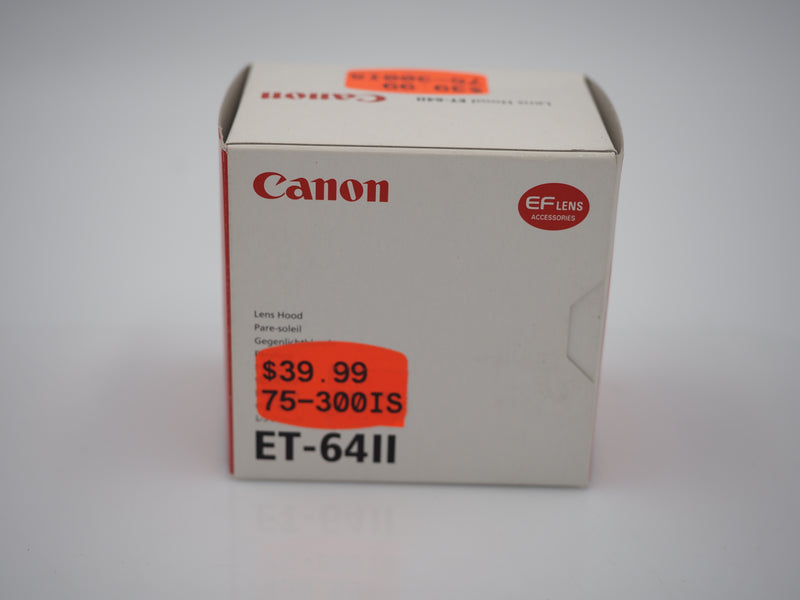 Canon ET-64II lens hood for 75-300IS