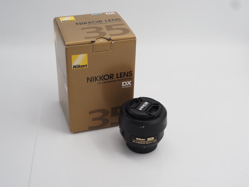 Used Nikon AF-S DX 35mm f1.8 G lens