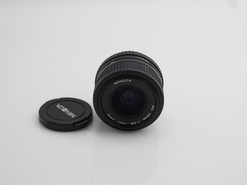 Used Minolta MD 28mm f2.8 Lens
