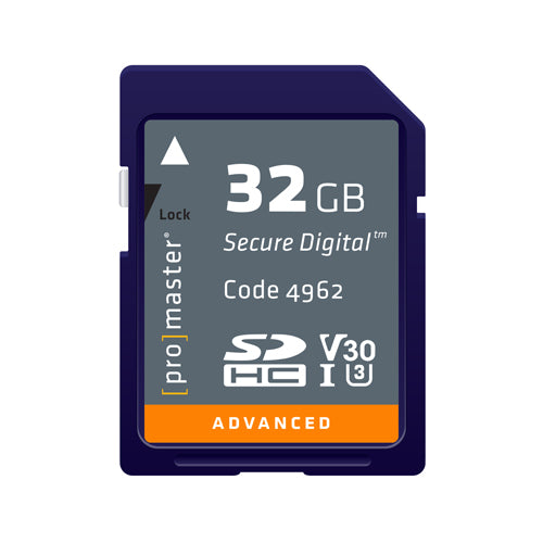 Promaster Advanced 32GB SDHC Card