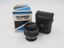 Used Tamron 28mm f2.5 adaptall-2 with Nikon AI adapter lens