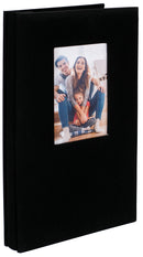 Malden International Designs Fabric Album 3-Up 4x6 Black