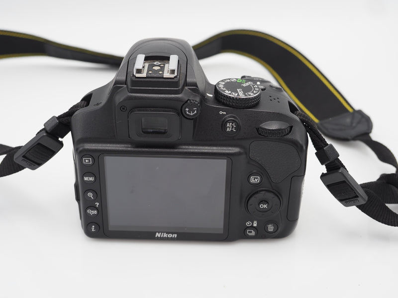Used Nikon D-3400 camera body only **Low Shutter Count**