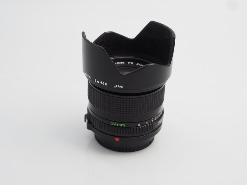 Used Canon FD 24mm f2.8 lens