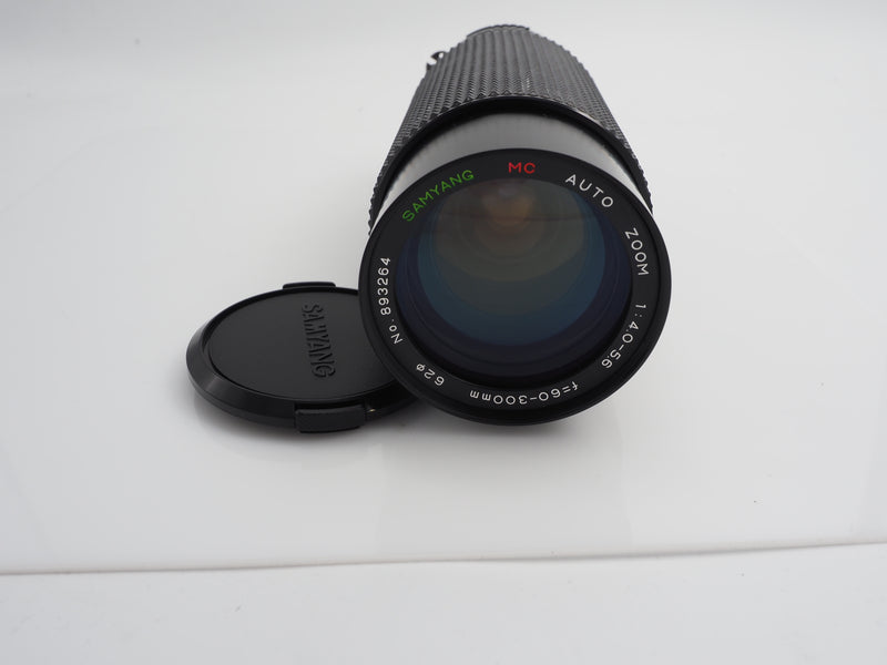 Open-Box Samyang 60-300mm f4-5.6 lens for Nikon manual focus