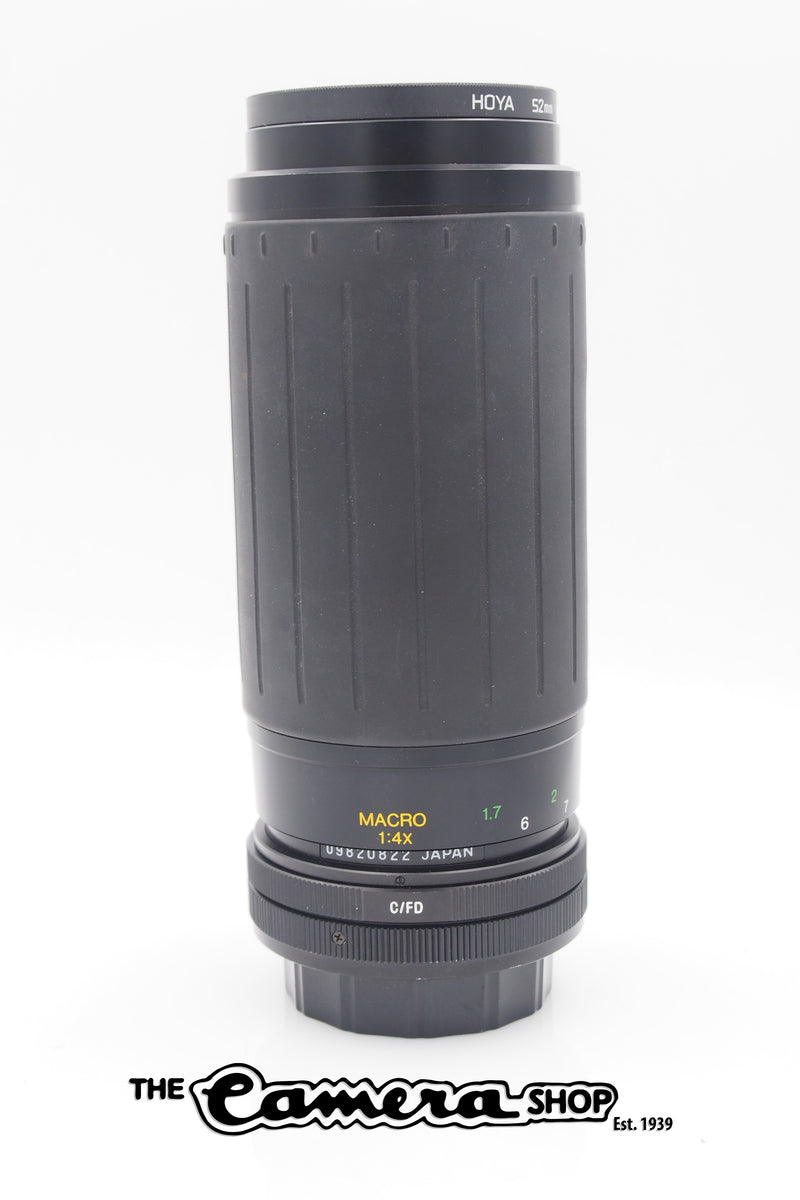 Used Vivitar 100-300mm f/5.6-6.7 Lens for Canon FD