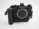 Used Olympus OM2s Program camera with Film Winder Grip
