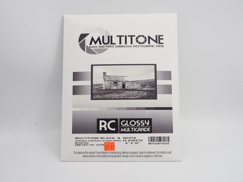 Multitone B&W Photo Paper 8x10 25 sheets