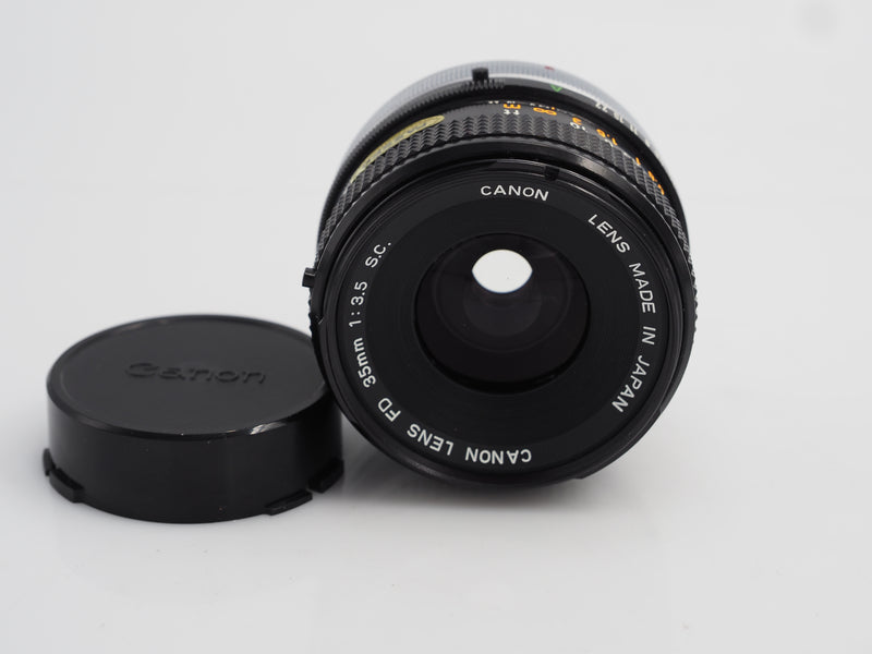 Used Canon FD 35mm f3.5 SC lens