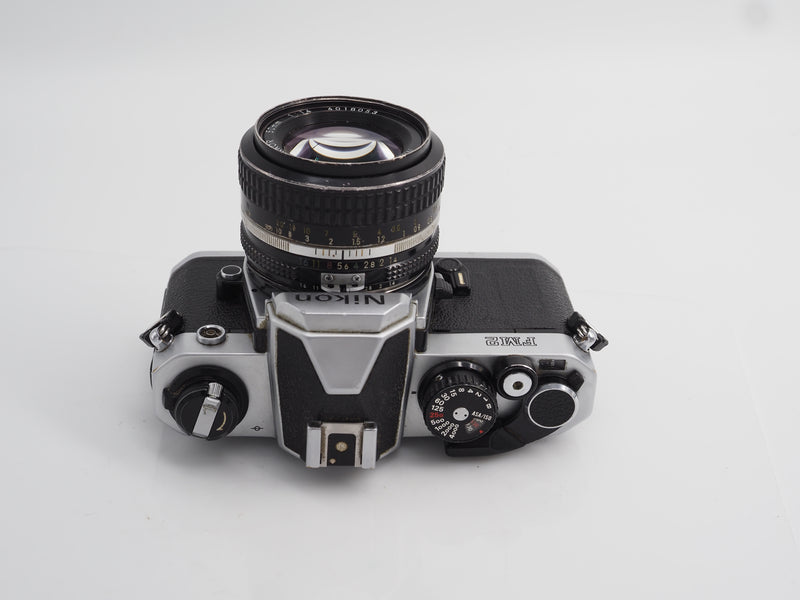 Used Nikon FM-2 (silver) with 50mm f1.4 lens