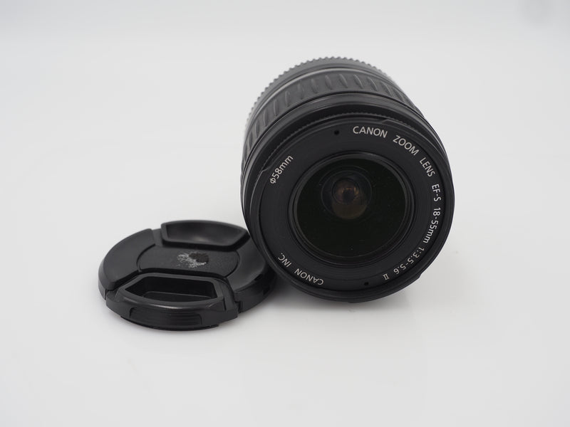 Used Canon EFS 18-55mm f3.5-5.6 II for parts as-is