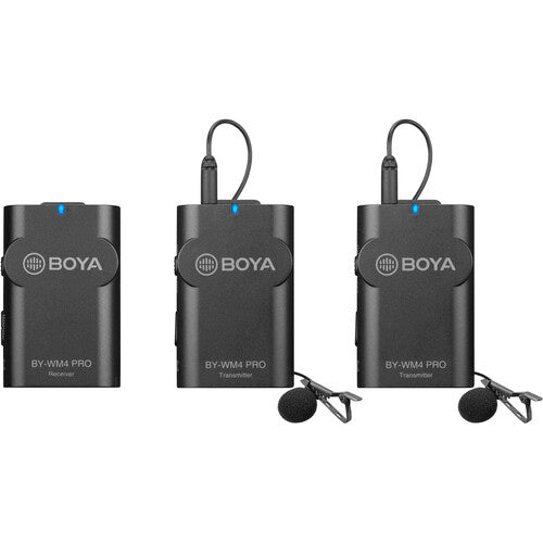 Boya Wireless Mic Kit w/2 Transmitters