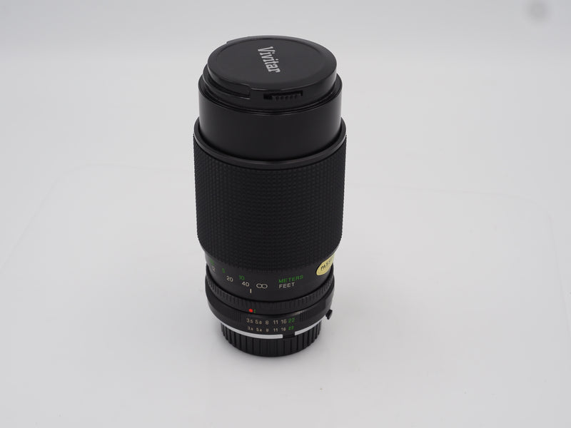 Used Vivitar 75-205mm f3.5-4.5 Macro lens for Minolta MD