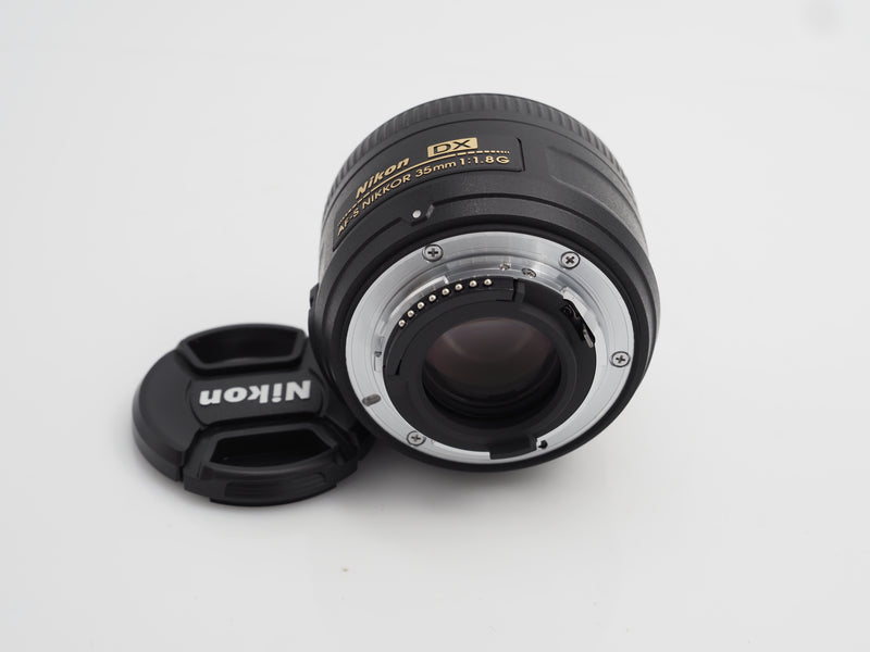 Open-Box Nikon DX 35mm f1.8 G lens