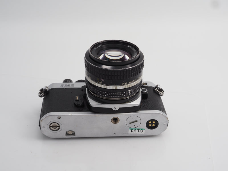 Used Nikon FM-2 (silver) with 50mm f1.4 lens